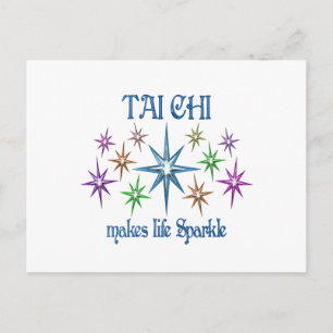 Carte Postale Tai Chi Sparkles