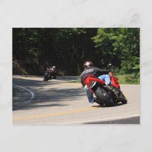 Carte Postale Tail of the Dragon, US129, 11 miles, 318 curves
