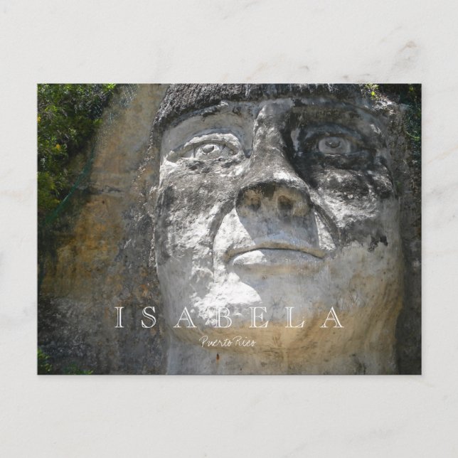 Carte Postale Taino, Isabela, Porto Rico (Devant)