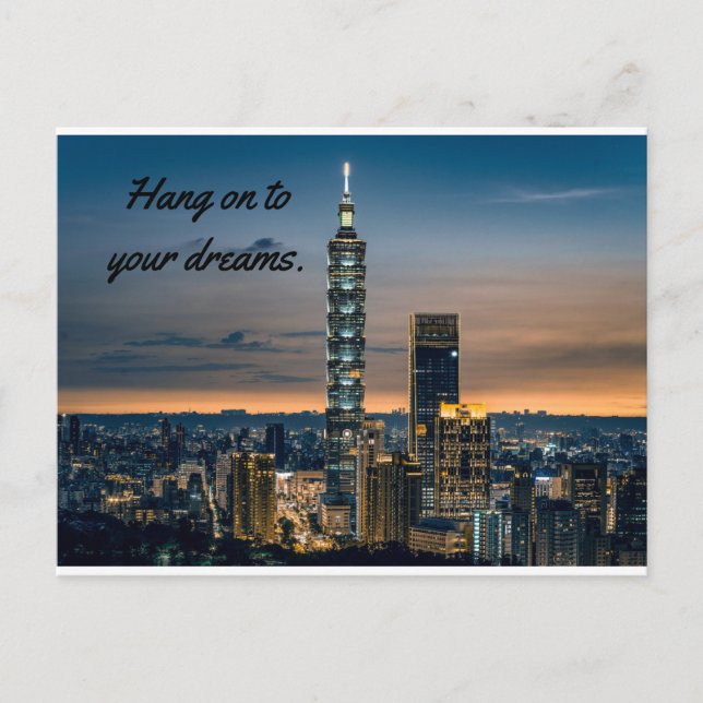Carte Postale Taipei 101 (Devant)