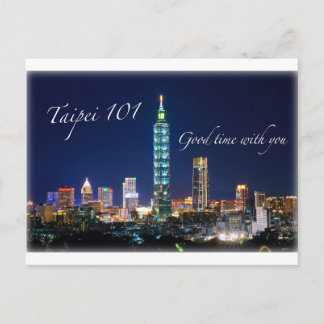 Carte Postale Taipei 101