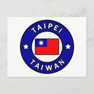 Carte Postale Taipei Taïwan
