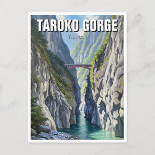 Carte Postale Taïwan Taroko Gorge Travel