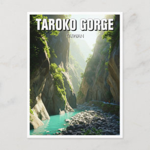 Carte Postale Taïwan Taroko Gorge Travel