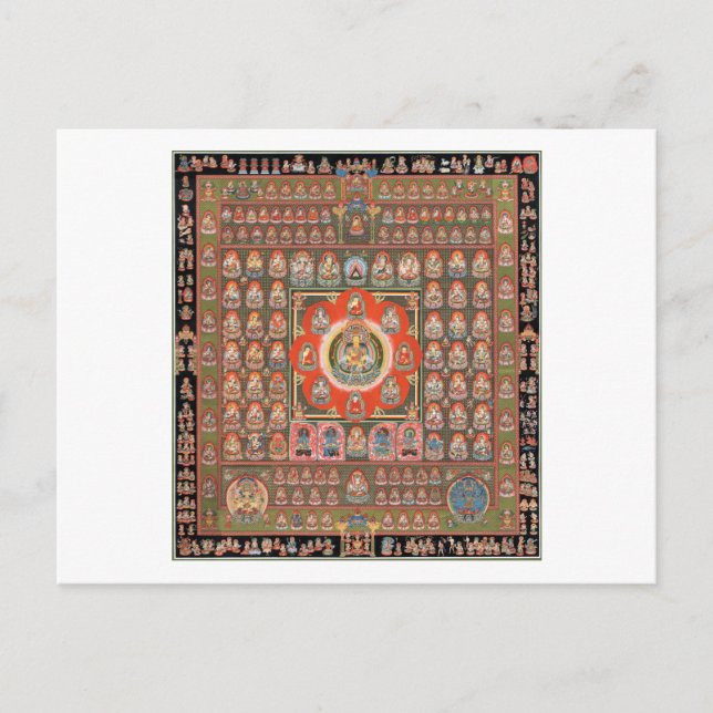 Carte Postale Taizokai Mandala (Devant)
