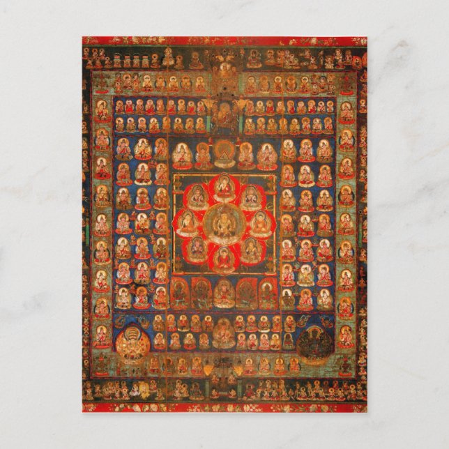 Carte Postale Taizokai Mandala (Devant)