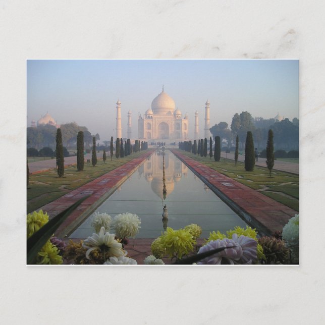 Carte Postale Taj Mahal (Devant)