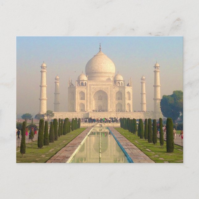 Carte Postale Taj Mahal (Devant)