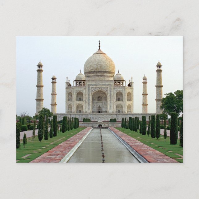 Carte Postale Taj Mahal (Devant)