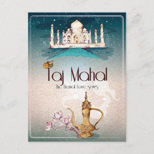 Carte Postale Taj Mahal