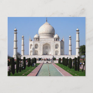 Carte Postale Taj Mahal, Agra, Inde