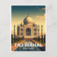 Taj Mahal Agra Inde Voyage Souvenir