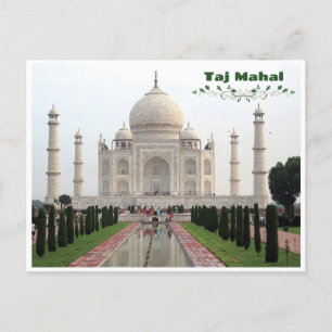 Carte Postale Taj Mahal - Inde