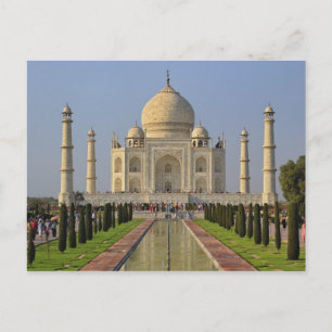 Carte Postale Taj Mahal, un mausolée situé à Agra, Inde, 2