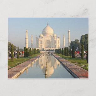 Carte Postale Taj mahal, Un monument historique célèbre
