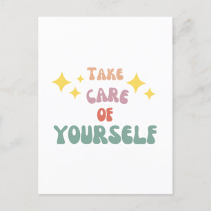 Carte Postale Take care of yourself