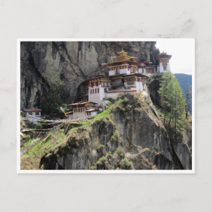 Carte Postale taktsang bhutan