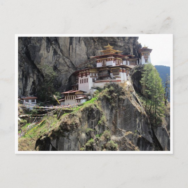 Carte Postale taktsang bhutan (Devant)