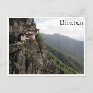 Carte Postale taktsang paro bhutan