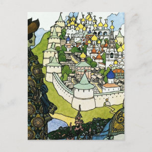 Carte Postale "Tales of the Tsar" par Ivan Bilibin