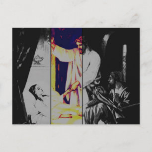 Carte Postale Talitha koum !  Mark 5-38:43