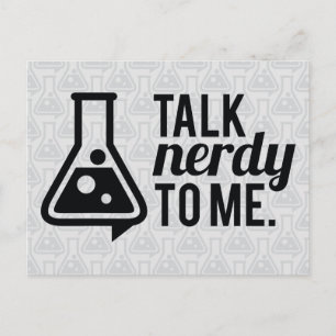 Carte Postale Talk Nerdy