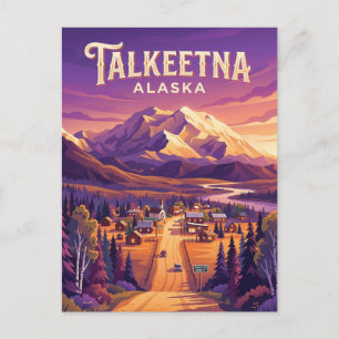 Carte Postale Talkeetna États-Unis