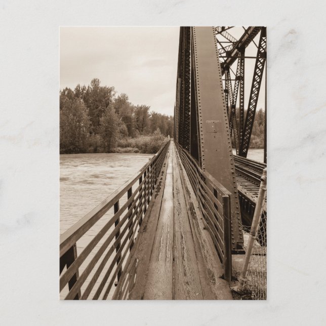Carte Postale Talkeetna Railroad Bridge (Devant)