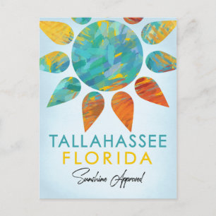 Carte Postale Tallahassee Floride Sunshine Travel