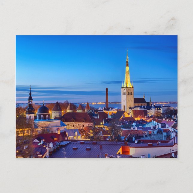 Carte Postale Tallinn (Devant)