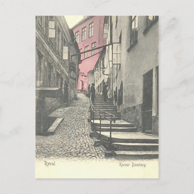 Carte Postale Tallinn. Luhike jalg (Devant)