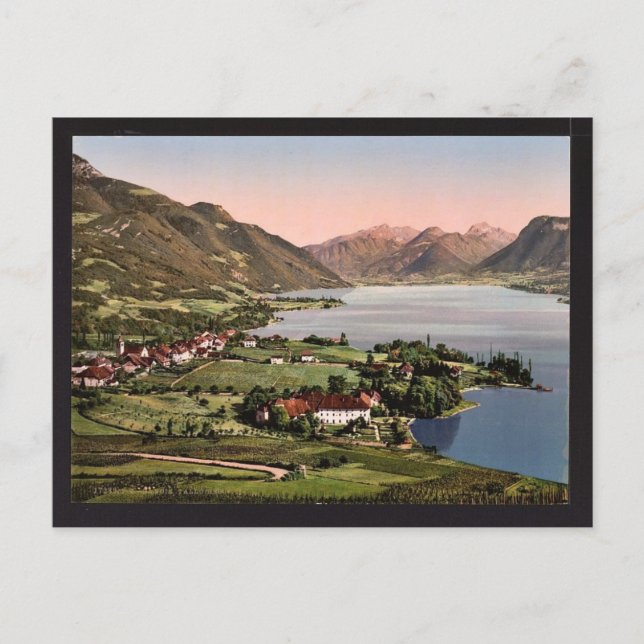 Carte Postale Talloires, Annecy, France classique Photochrom (Devant)