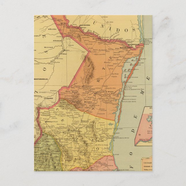 Carte Postale Tamaulipas (Devant)