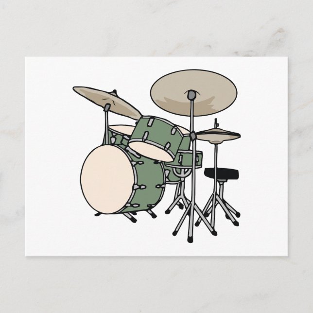 Carte Postale Tambour  (Devant)