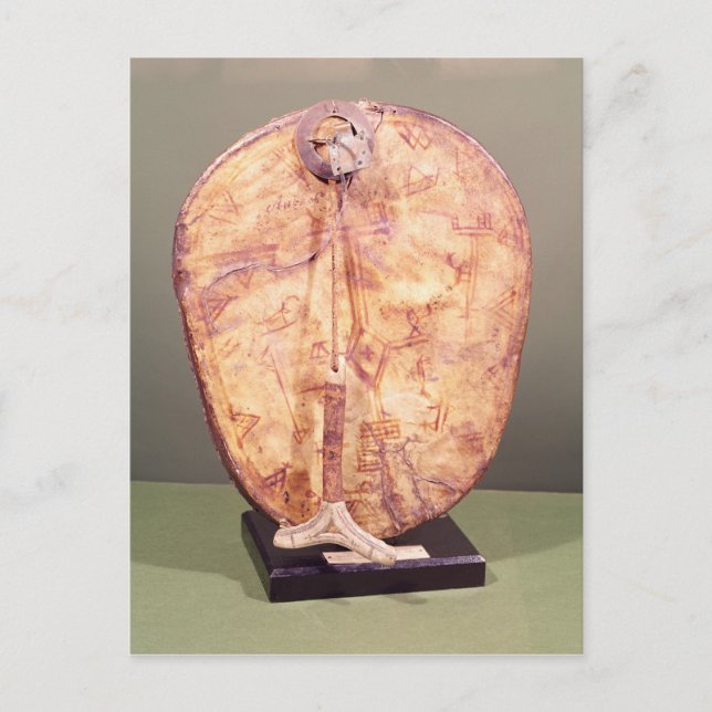 Carte Postale Tambour, Laponie (Devant)