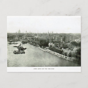 Carte Postale Tamise de Tower Bridge 1900
