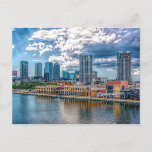 Carte Postale Tampa Downtown Skyline