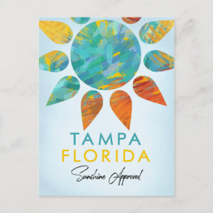 Carte Postale Tampa Florida Sunshine Travel