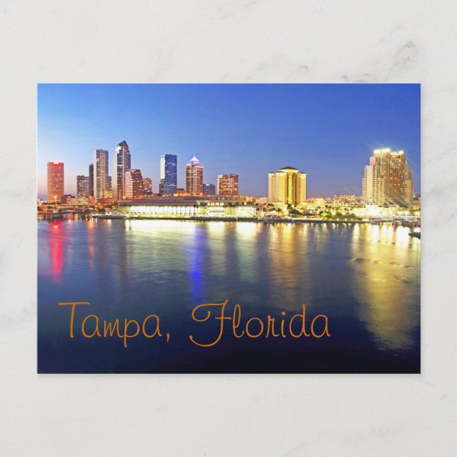 Carte Postale Tampa, Floride, États-Unis (Devant)