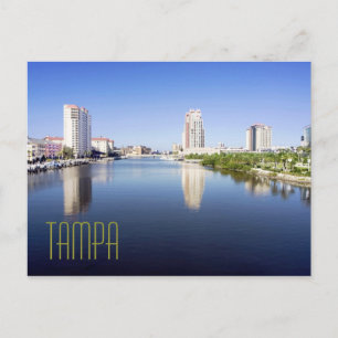 Carte Postale Tampa, Floride, États-Unis