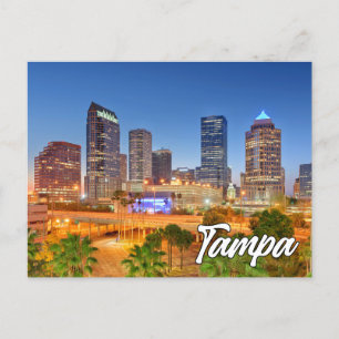 Carte Postale Tampa, Floride, États-Unis