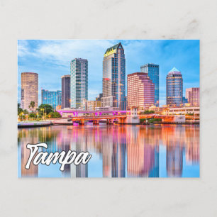 Carte Postale Tampa, Floride, États-Unis