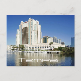 Carte Postale Tampa, Marriott, Waterside, Hotel & Marina