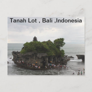 Carte Postale Tanah Lot, Bali, Indonésie