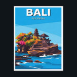 Carte Postale Tanah Lot Bali Indonésie Voyage Abstrait<br><div class="desc">Tanah Lot est l'un des sites les plus emblématiques de Bali, célèbre pour son cadre époustouflant en bord de mer et son majestueux temple de la mer. Situé sur la côte sud-ouest de l'île, près de Canggu et Tabanan, Tanah Lot est un sanctuaire hindou perché sur un affleurement rocheux, entouré...</div>