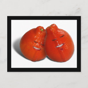 Carte Postale Tangerine Couple (Orange vous aussi amoureux ?)