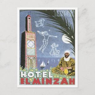 Carte Postale Tangier vintage Maroc