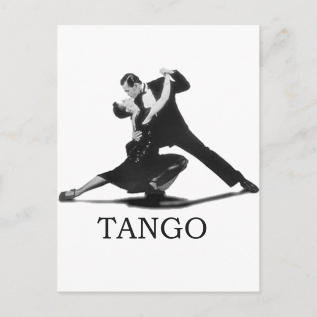 CARTE POSTALE TANGO (Devant)