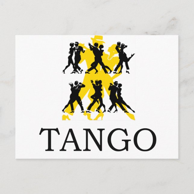 CARTE POSTALE TANGO (Devant)