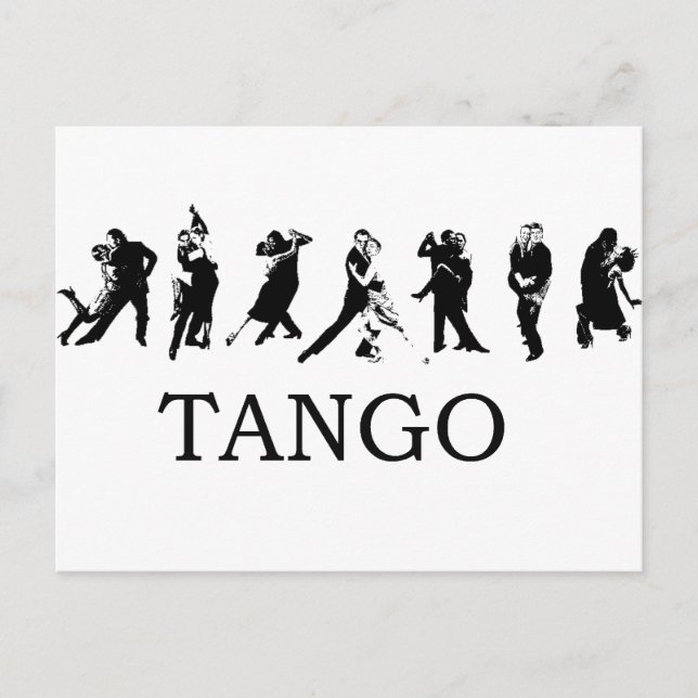CARTE POSTALE TANGO (Devant)